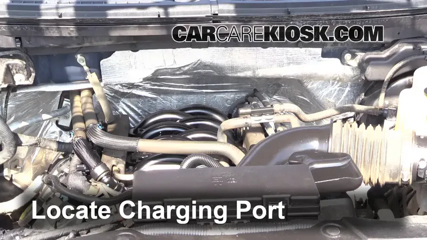 2012 Ford F-150 XLT 5.0L V8 FlexFuel Crew Cab Pickup Air Conditioner